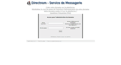 Desktop Screenshot of mailadm.directnom.com